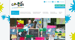 Desktop Screenshot of colourkids.de
